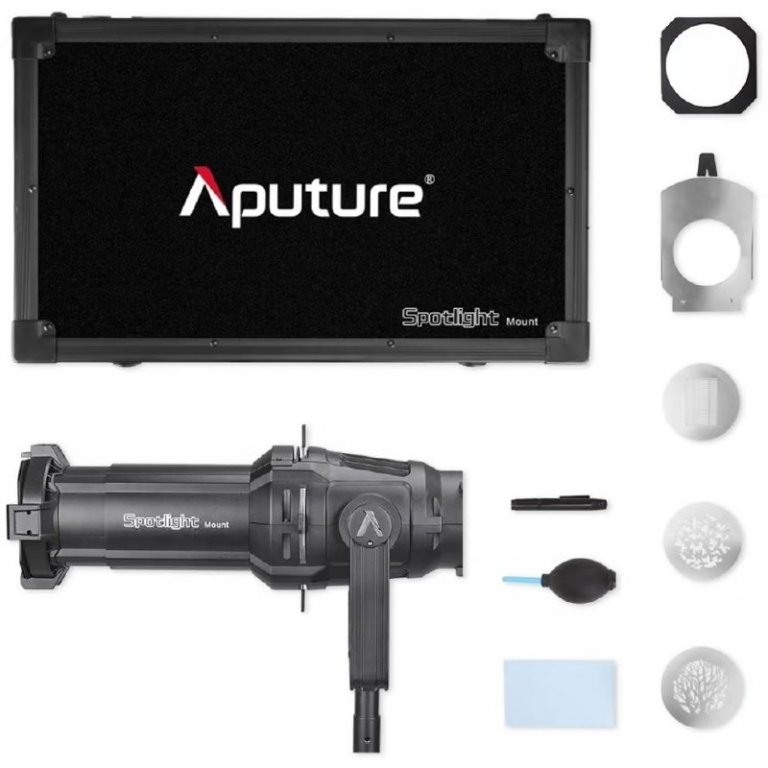 Aputure Spotlight Mount Set 36 Grad Lieferumfang